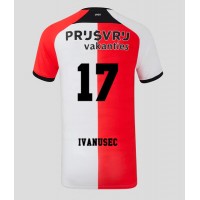 Dres Feyenoord Luka Ivanusec #17 Domaci 2024-25 Kratak Rukav